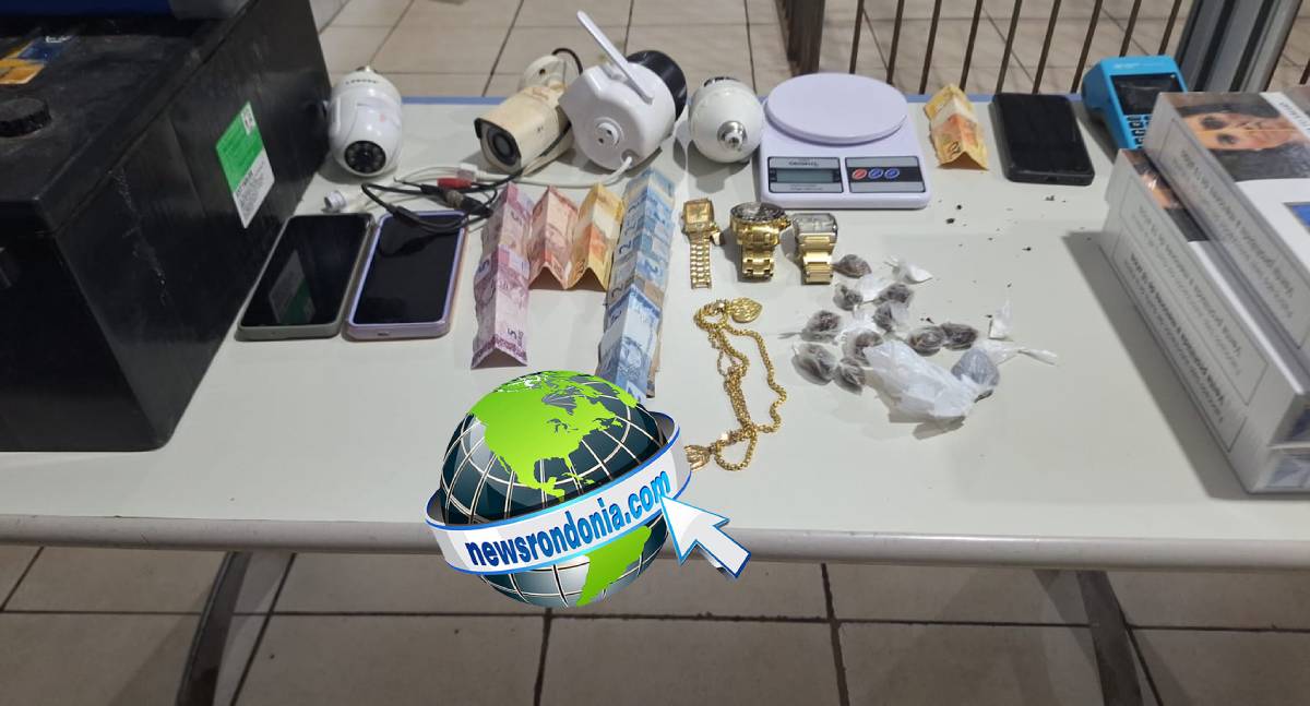 Polícia Militar apreende drogas em boca de fumo escondida em distribuidora de fachada no bairro Lagoinha