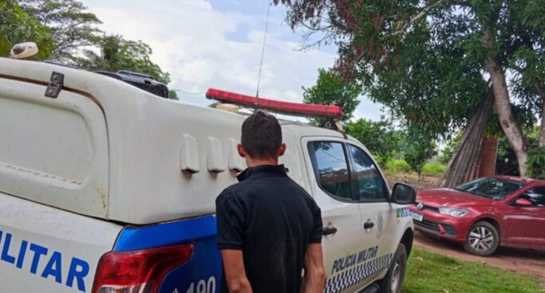 Polícia prende foragido de Ariquemes na zona rural de Teixeirópolis