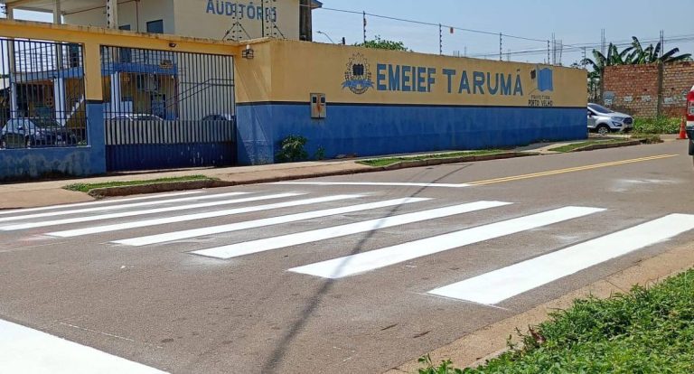 Prefeitura de Porto Velho moderniza sinalização para aumentar segurança no trânsito