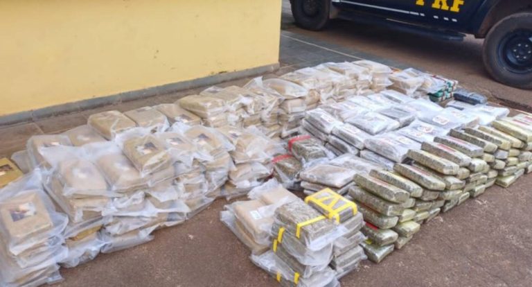 PRF em Rondônia apreende mais de 360 kg de drogas em Porto Velho
