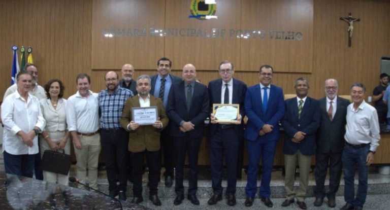 Procurador de Justiça Ivo Scherer recebe título de Cidadão Honorário de Porto Velho por trajetória pioneira no MPRO