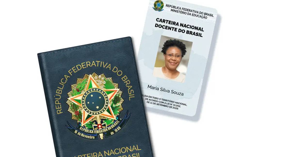 Professor já pode solicitar a Carteira Nacional Docente do Brasil
