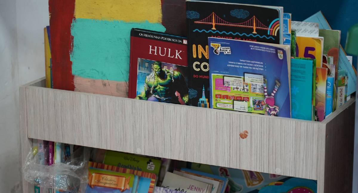 Projeto “Leitura que Transforma” leva livros e imaginação às crianças do Nacc em Porto Velho