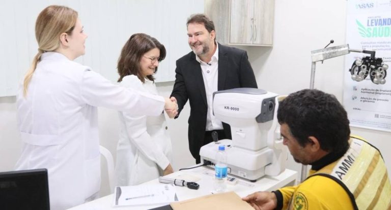 Projeto Levando Saúde inicia consultas gratuitas em Porto Velho com atendimento oftalmológico e Implanon