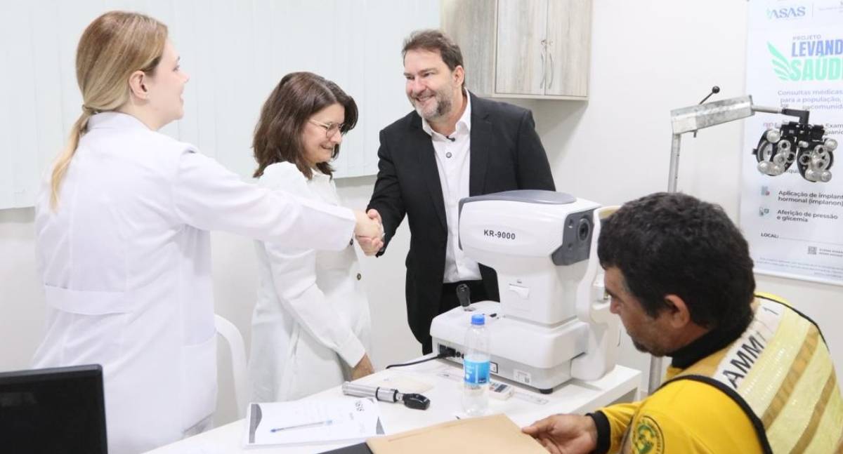 Projeto Levando Saúde inicia consultas gratuitas em Porto Velho com atendimento oftalmológico e Implanon