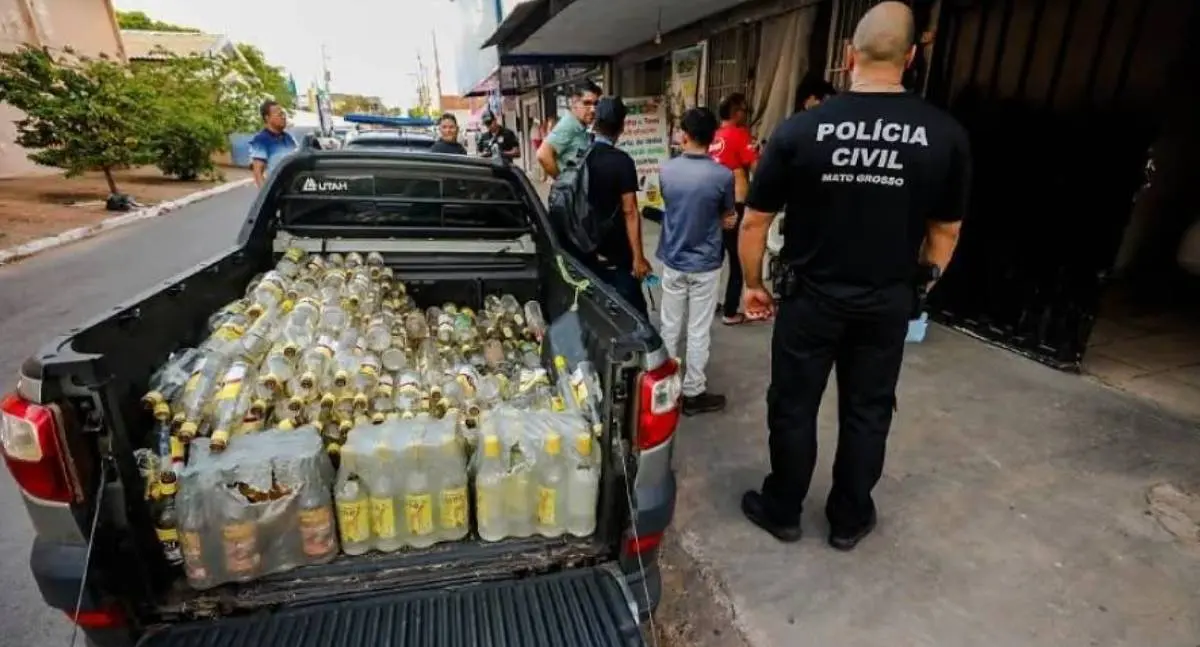 Rapaz fica cego no primeiro caso de intoxicação por metanol em MT