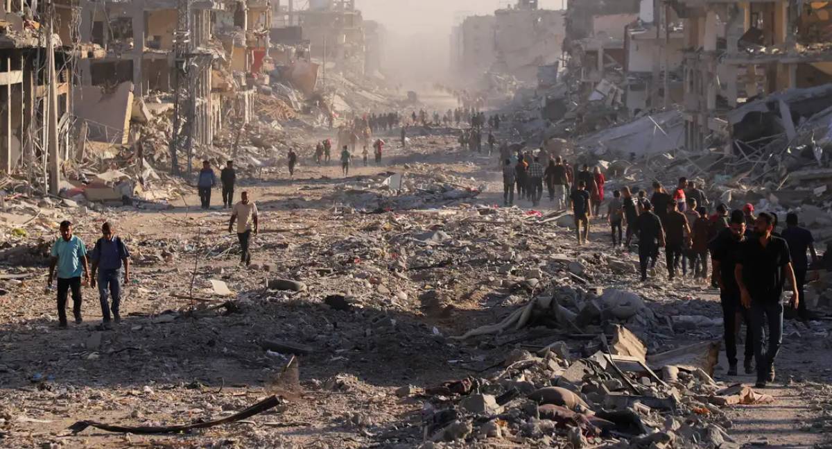 Reconstrução de Gaza tem promessa de financiamento internacional