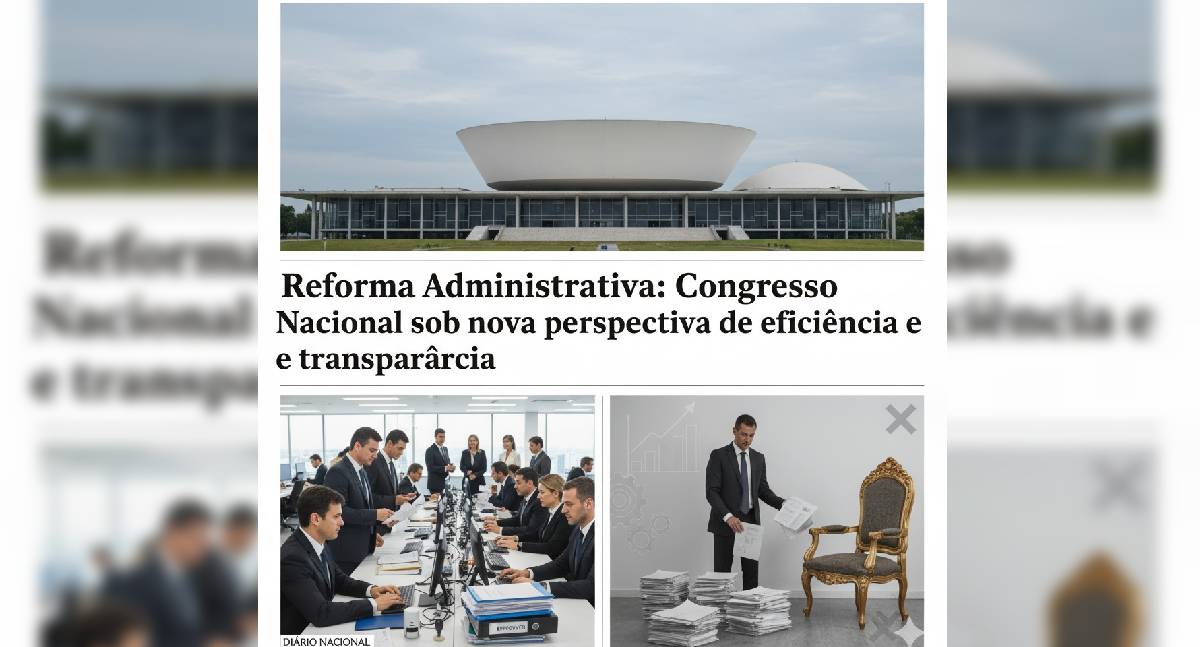 Reforma Administrativa ampla na área pública para corrigir distorções