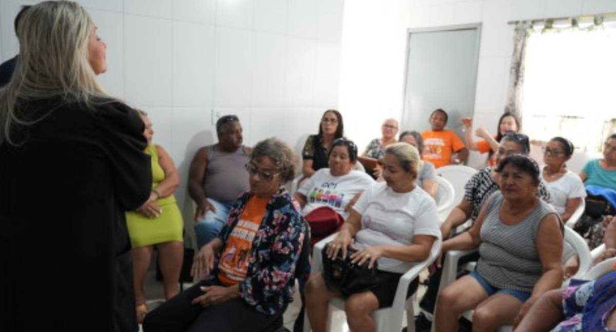 Roda de conversa fortalece saúde mental e valoriza histórias de idosos em Porto Velho