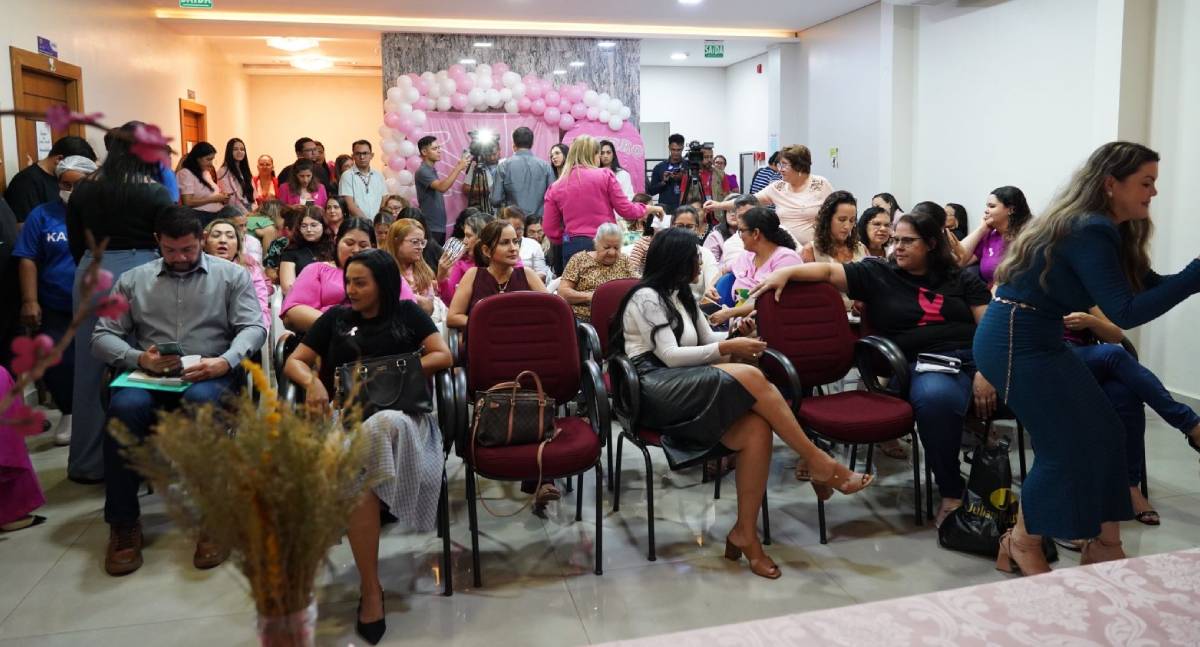 Secretaria Municipal de Saúde abre Outubro Rosa com evento sobre prevenção e autocuidado