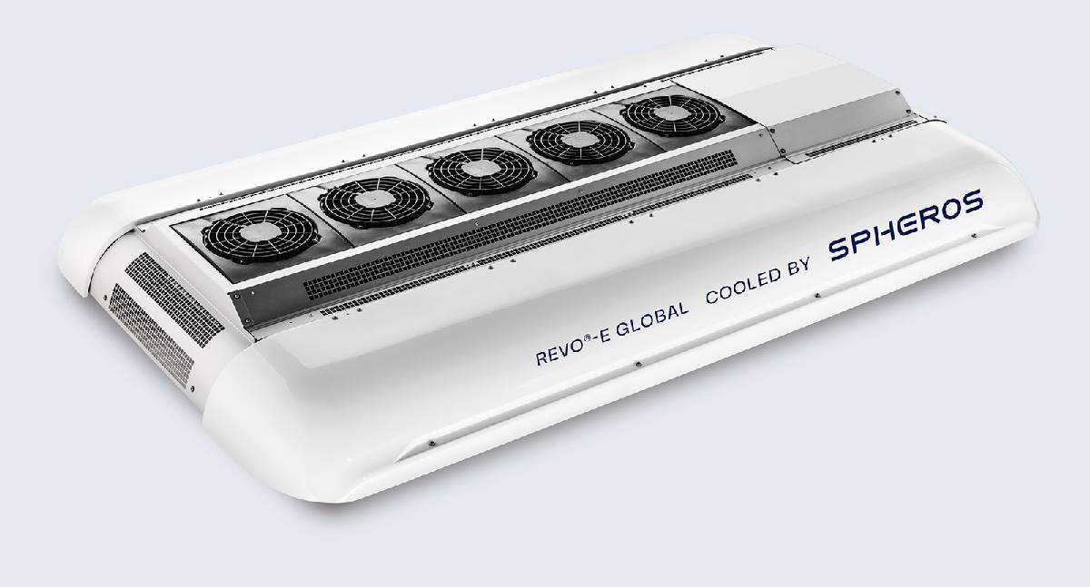 Spheros lança série REVO-E de ar-condicionado elétrico para ônibus