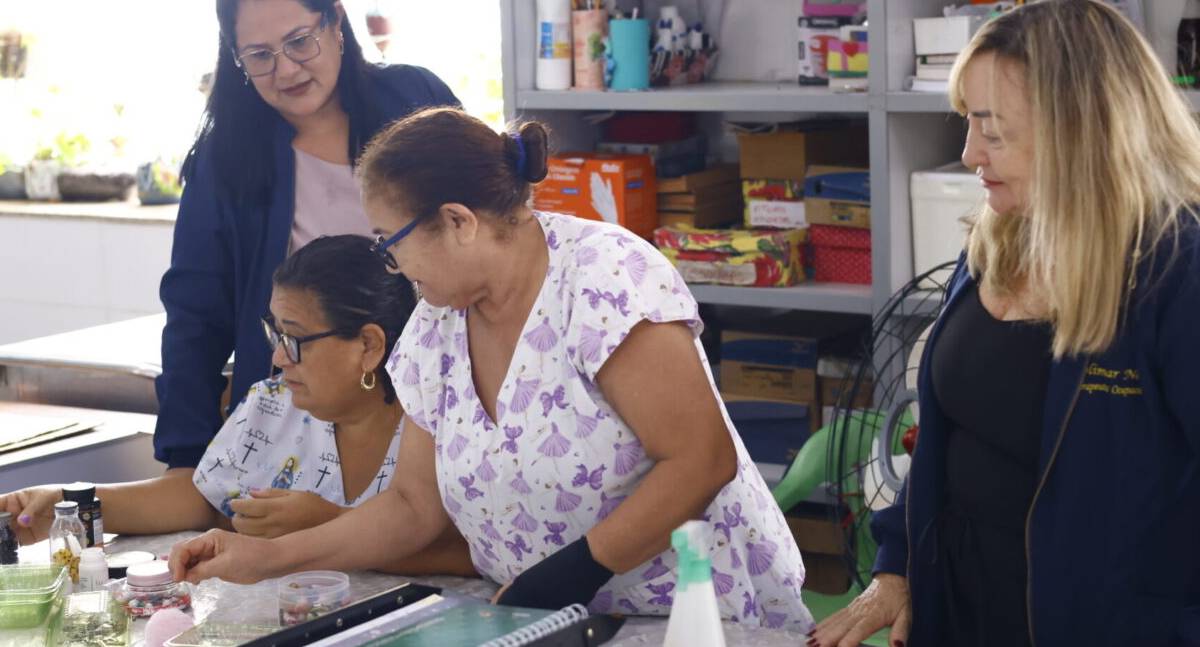 Terapia ocupacional fortalece saúde mental no Hospital de Base de Porto Velho