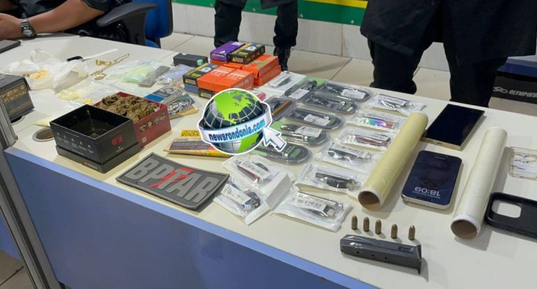 Traficante é preso com drogas após tiroteio e perseguição no centro de Porto Velho