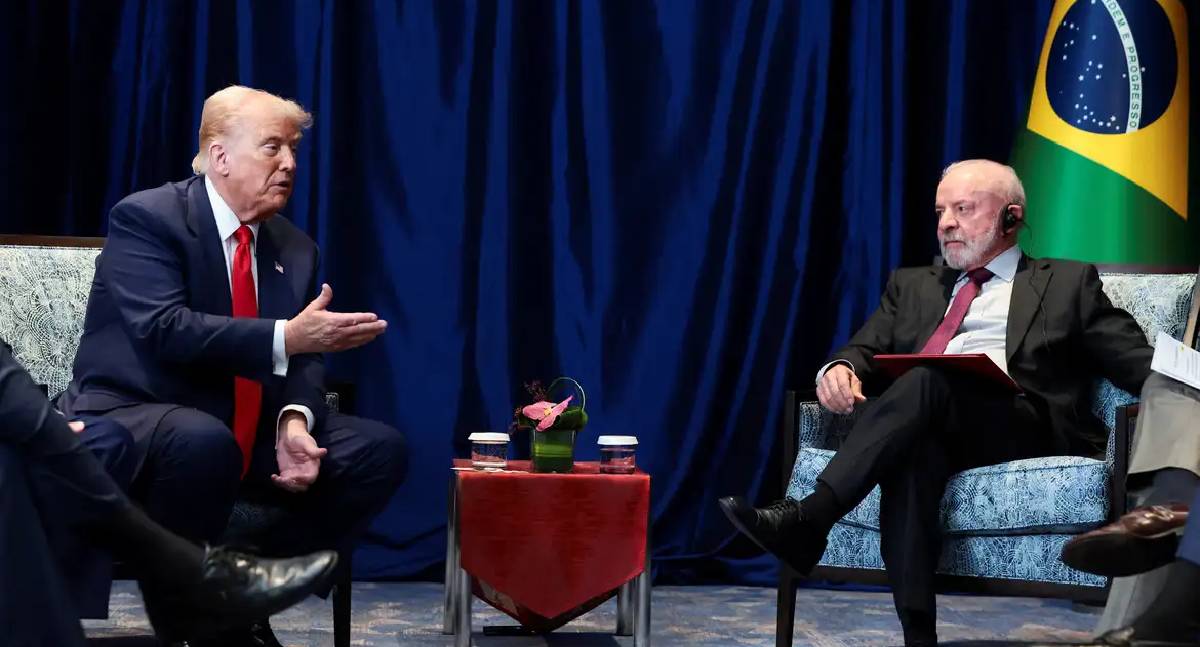 Trump parabeniza Lula e diz que negociações com Brasil seguem em andamento
