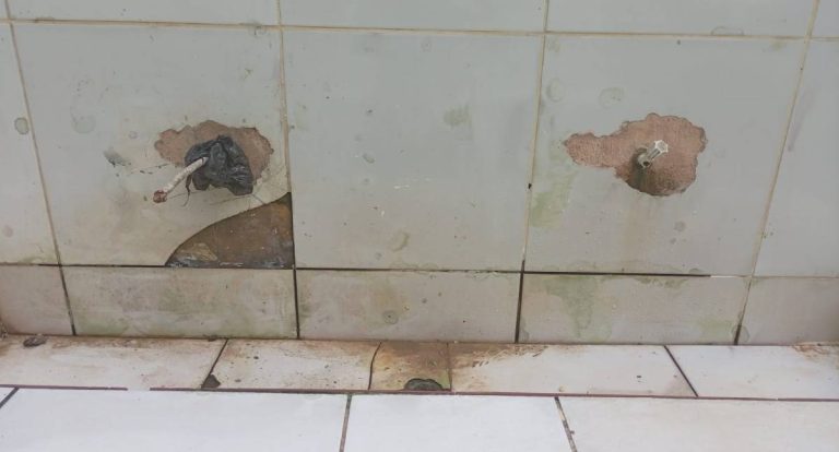 Vandalismo no Parque Circuito de Porto Velho causa danos e desperdício de água