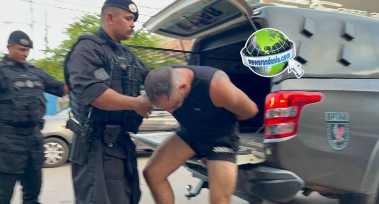 VÍDEO: Câmera registra perseguição a traficante que terminou em tiroteio no centro de Porto Velho