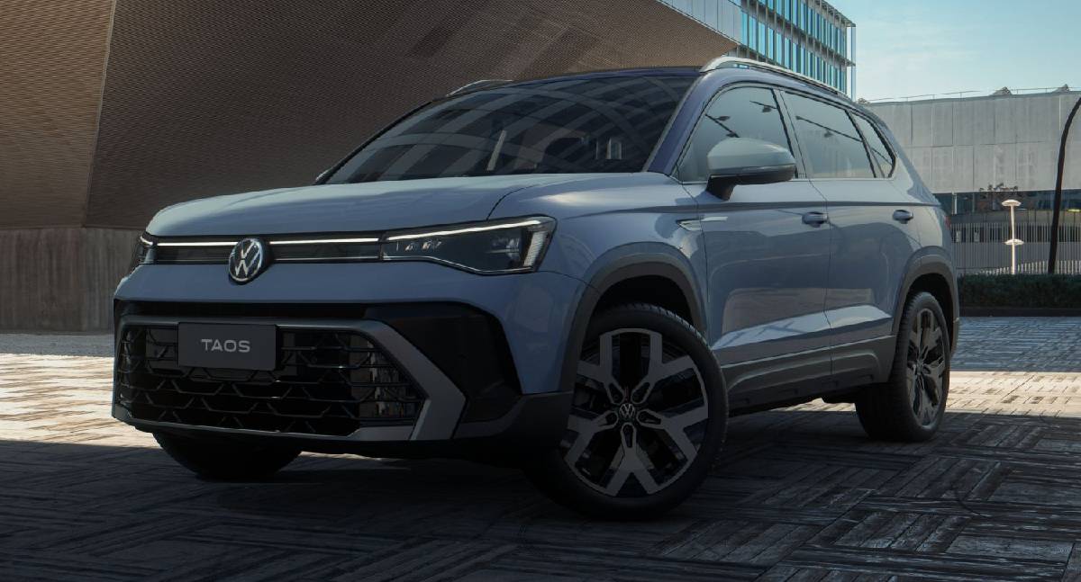 Volkswagen Taos 2026 estreia com novo design e mais tecnologia