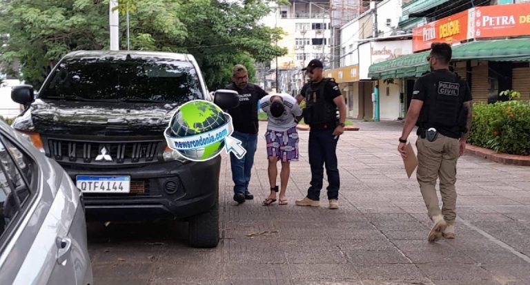 Vulgo “Capetinha” e comparsa são presos pelo DHPP em Porto Velho