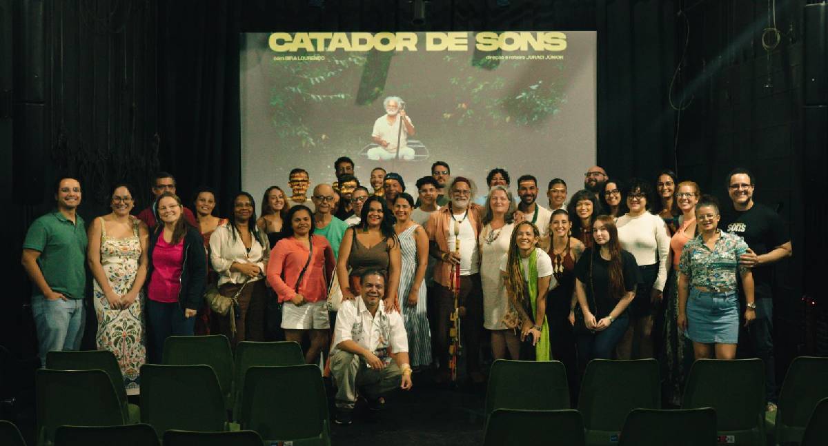 Estreia de Catador de Sons lota cinema em Porto Velho