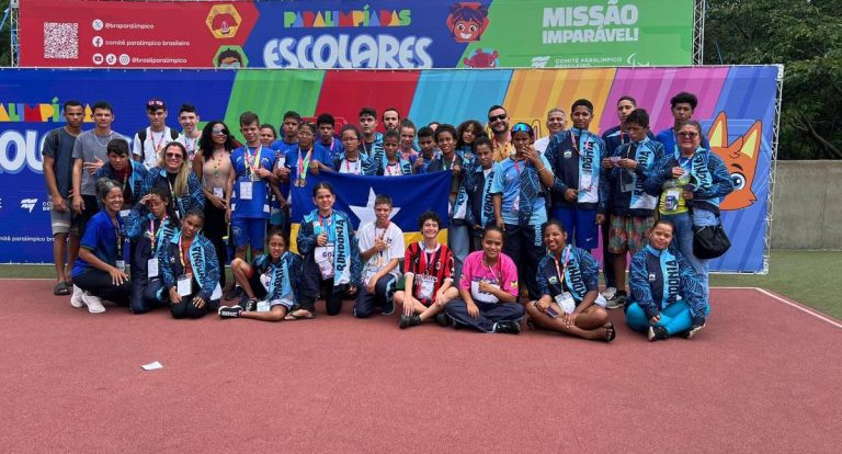 Rondônia encerra 1º bloco das Paralimpíadas Escolares com 24 medalhas