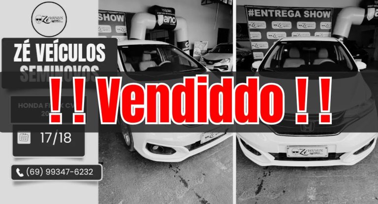 Honda Fit LX CVT 2018 em Ótimo Estado