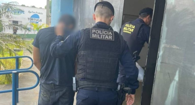 Ação rápida da PM resulta na prisão de homem após sequência de furtos no centro