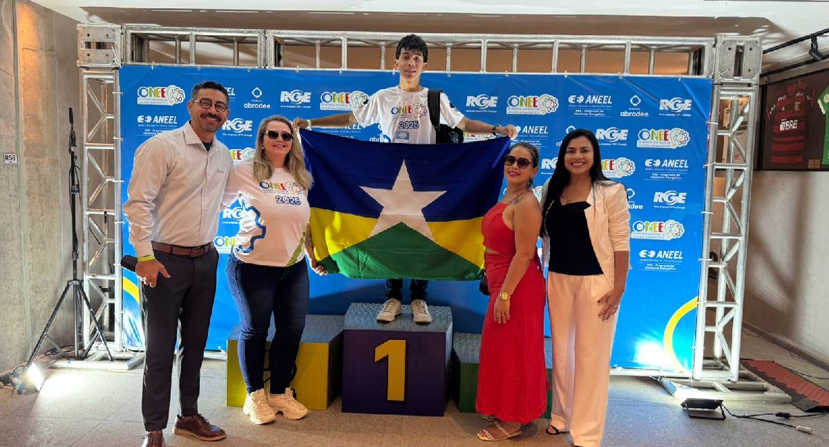 Aluno de Porto Velho representa Rondônia na final da Olimpíada Nacional de Eficiência Energética