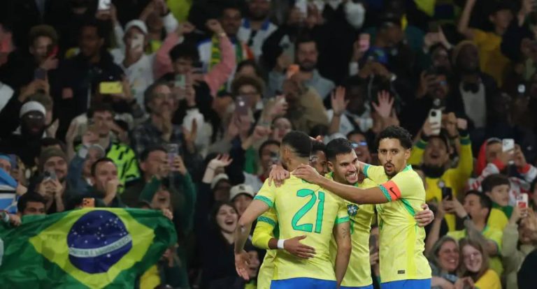 Brasil vence Senegal por 2 a 0 em Londres