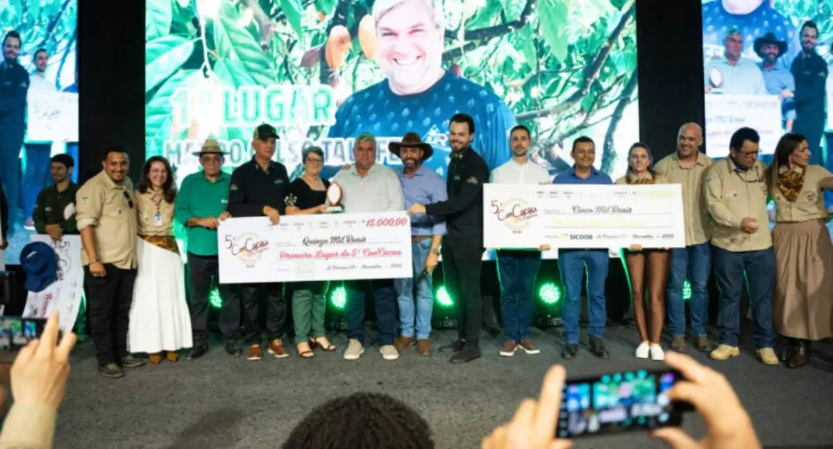 Cacau de Rondônia: produtores de Buritis e Nova União vencem o 5º Concacau 2025