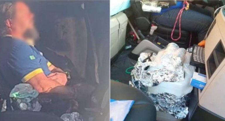 Caminhoneiro é amarrado por 5 horas devido a falsa bomba em carreta