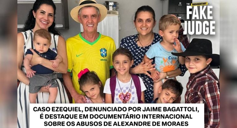 Caso Ezequiel, denunciado por Jaime Bagattoli, ganha destaque em documentário internacional sobre abusos de Alexandre de Moraes