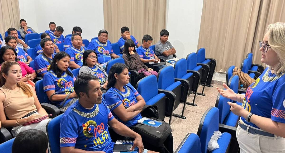 Com foco em escolas indígenas e regulares, ProAlfa Rondônia realiza agenda formativa em Guajará-Mirim