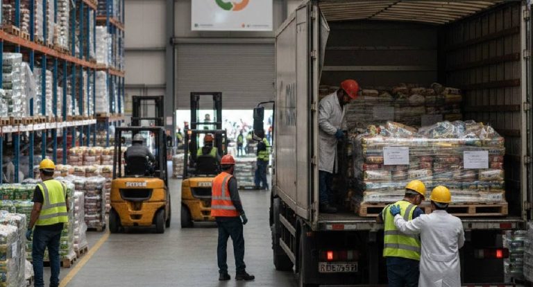 Conab entrega a cesta de alimentos de número 1 milhão em Canoas