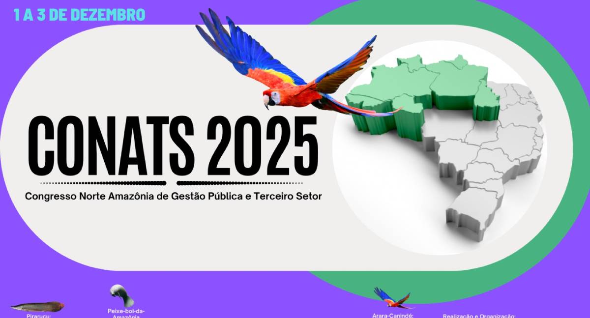 CONATS 2025 reúne especialistas na Amazônia para fortalecer gestão pública e terceiro setor