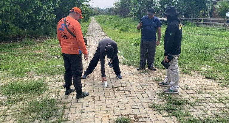 Defesa Civil de Porto Velho acompanha Censipam em levantamento altimétrico de distritos ribeirinhos