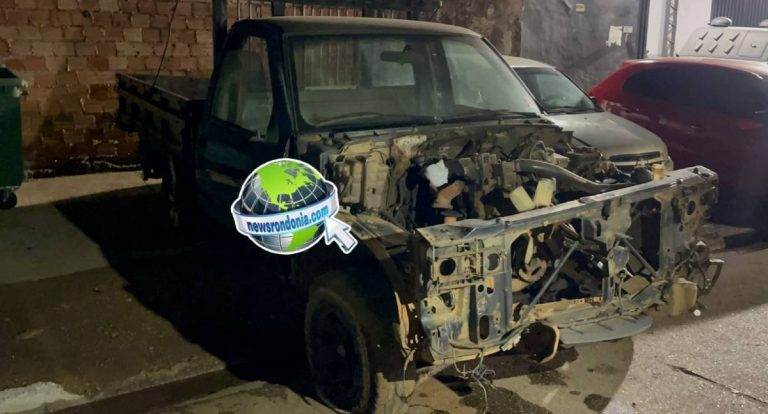 Dono de ferro velho é preso após comprar caminhonete furtada de oficina