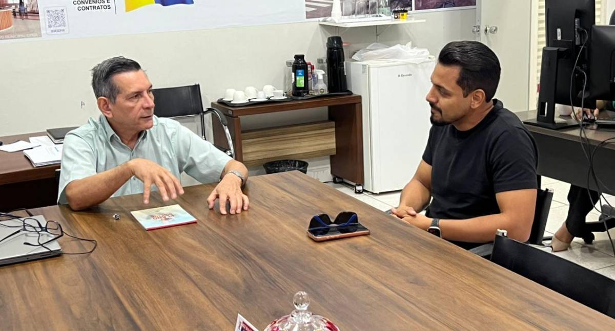 Dr. Gilber e Secretário Antônio Prata alinham aplicação de emendas para esporte e inclusão em Porto Velho 2026