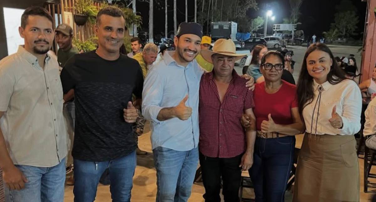 Dra. Taíssa cumpre agenda em Nova Dimensão ao lado do deputado federal Dr. Fernando Máximo