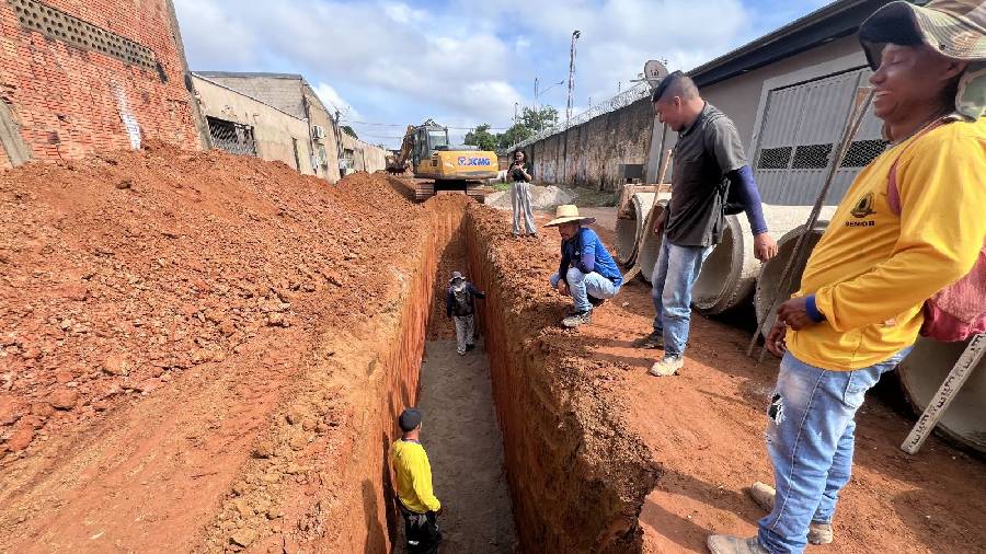 Drenagem melhora infraestrutura da Rua José Osmar no Igarapé