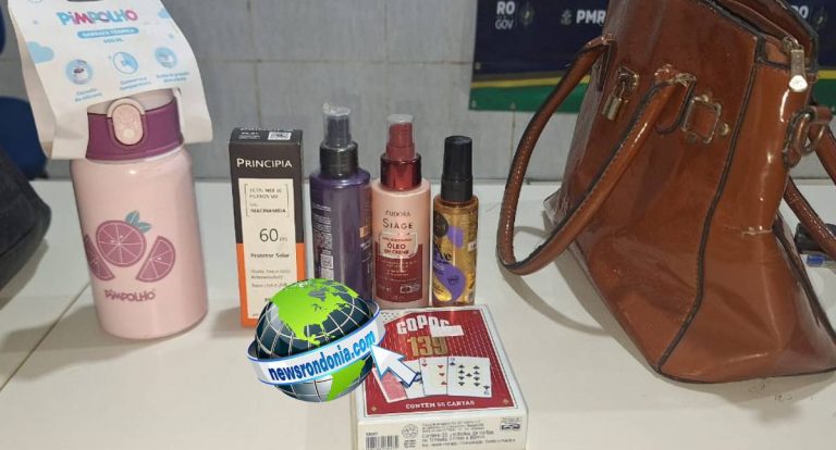 Dupla é detida após furto de cosméticos em drogaria da Ultrapopular na zona Leste