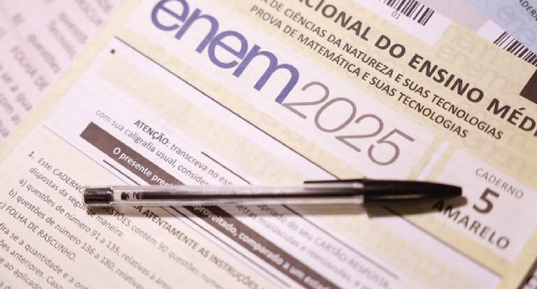 Enem 2025 registra presença de 70% dos inscritos no exame