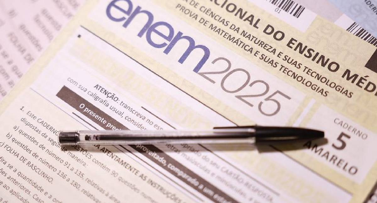Enem 2025 registra presença de 70% dos inscritos no exame