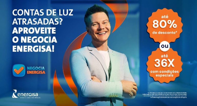 Energisa oferece até 80% de desconto em contas de luz atrasadas durante campanha de Black Friday
