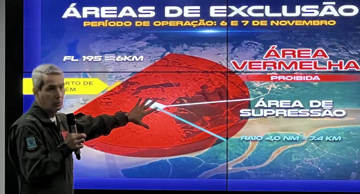 FAB usará caças e anti-drones para segurança da Cúpula de Líderes da COP30