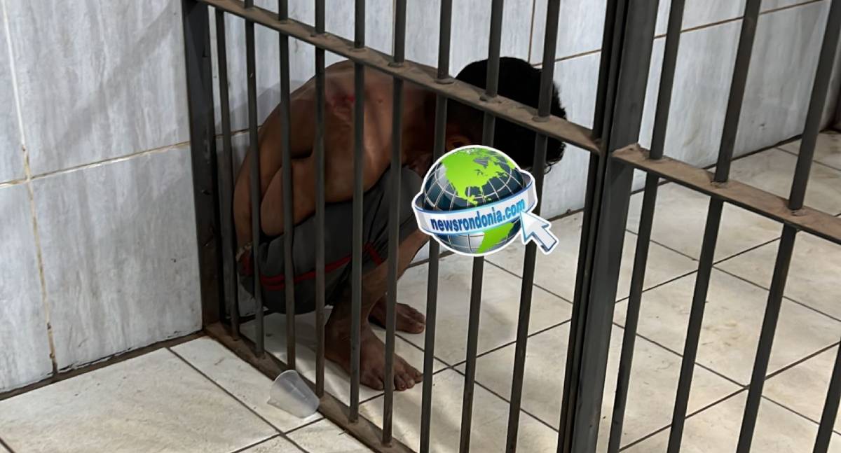 Filho de 20 anos ameaça a mãe e crianças com faca em Porto Velho