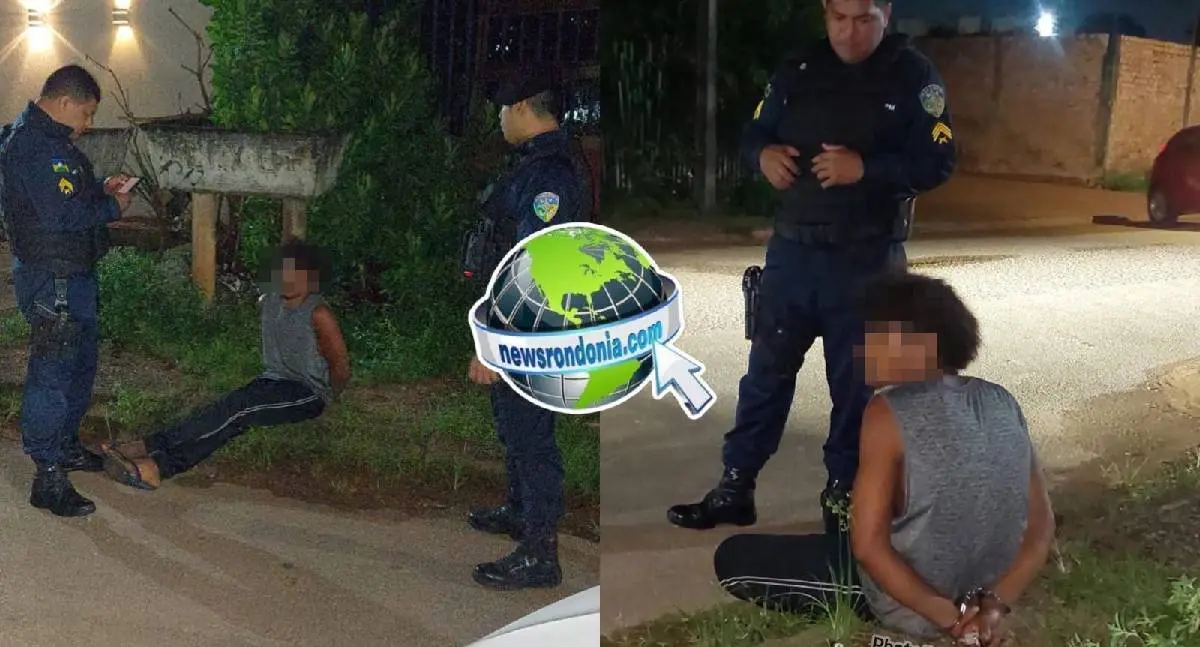 Foragido “Neném” é preso por equipe do sargento Machado na zona leste de Porto Velho