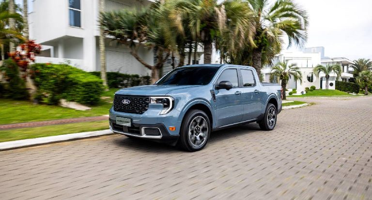 Ford Lança Picape Híbrida com Mais de 800 Quilômetros de Autonomia