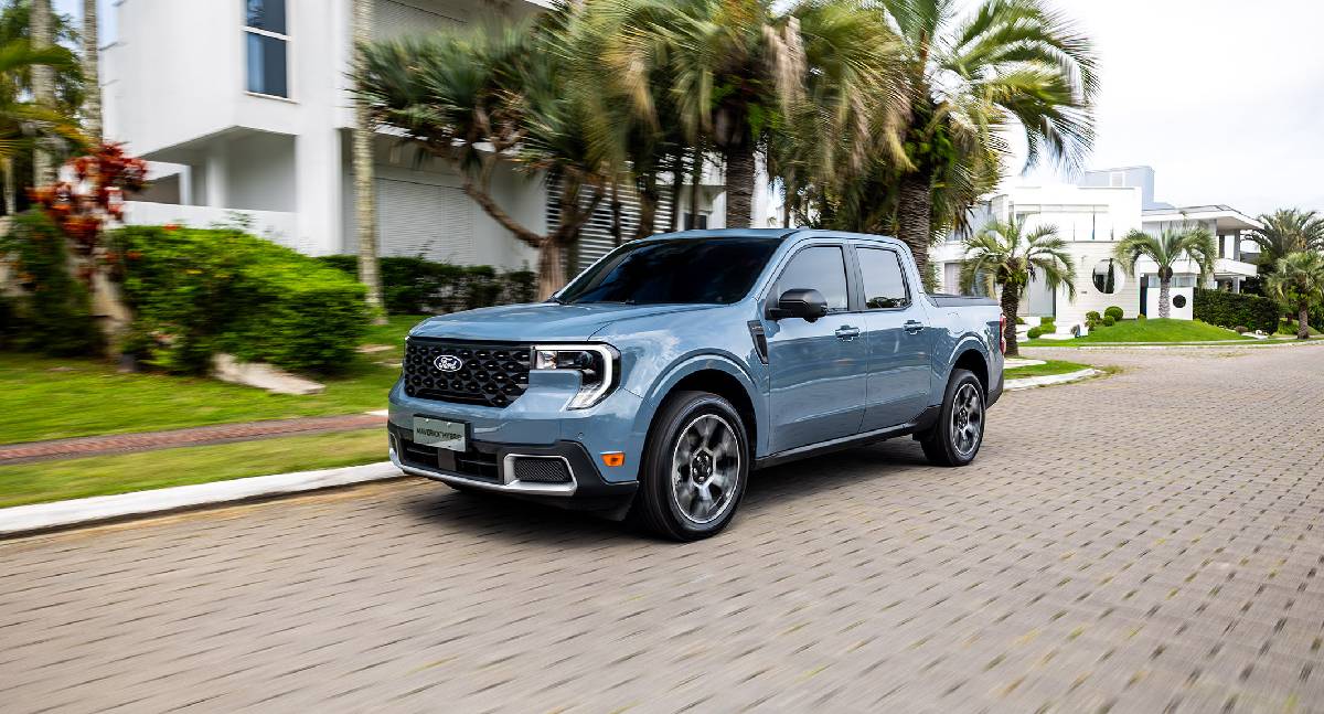 Ford Lança Picape Híbrida com Mais de 800 Quilômetros de Autonomia