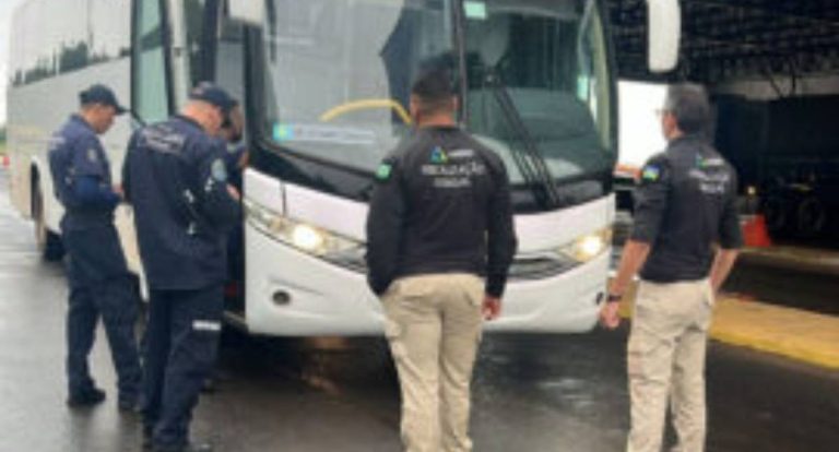 Governo de RO realiza “Operação Rota Segura” para fiscalizar transporte de passageiros em Vilhena