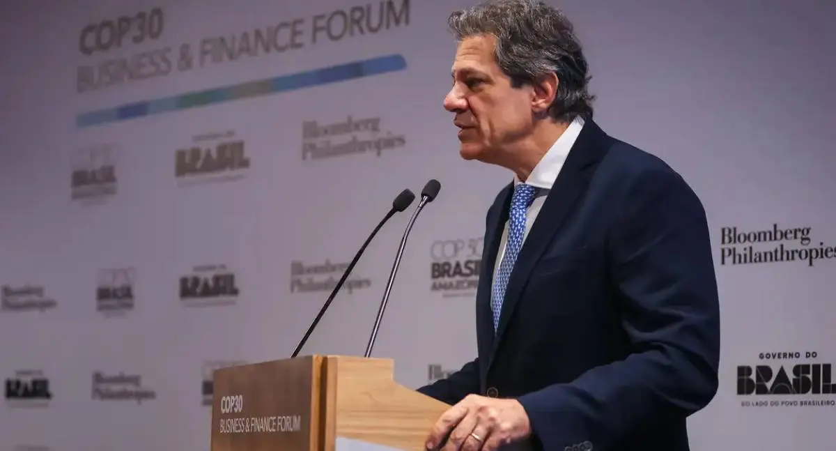 Haddad projeta US$ 10 bilhões em recursos para Fundo Tropical das Florestas